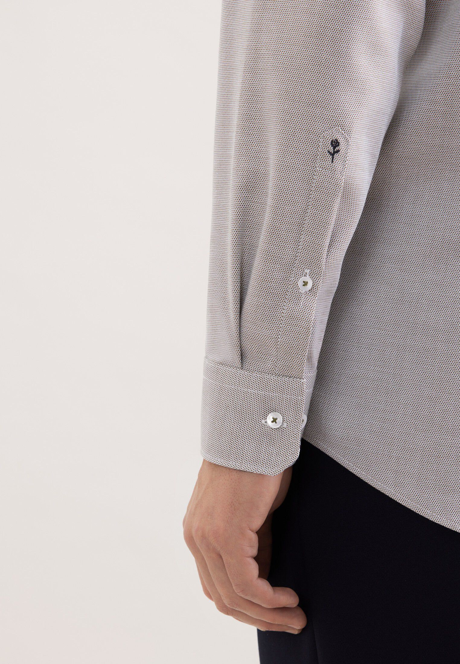 Business shirt Regular 1/1 Kent-Collar Structure