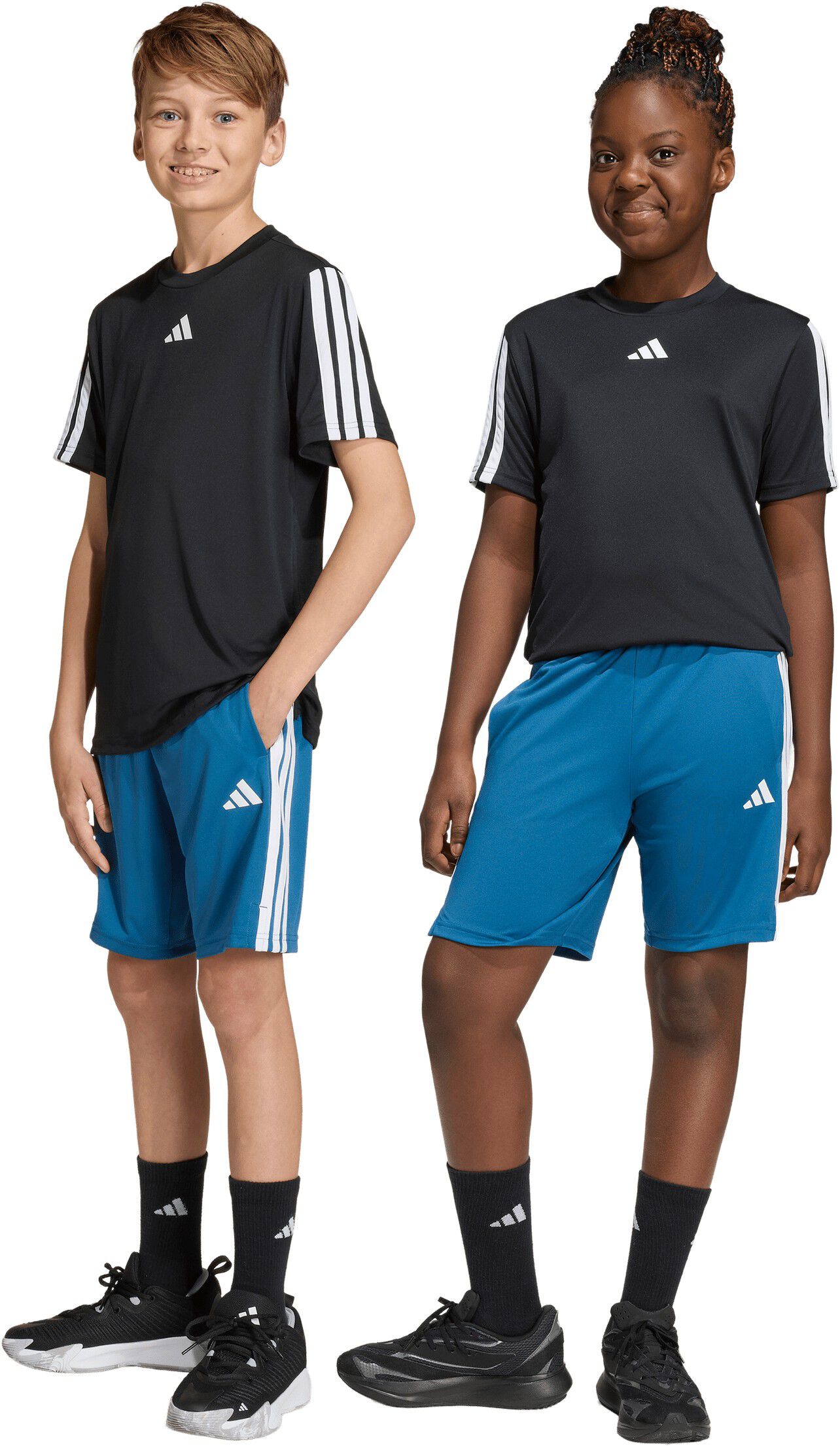 Train Essentials 3-Stripes Shorts