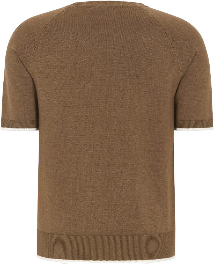 SRMarla SS Contrast Knit