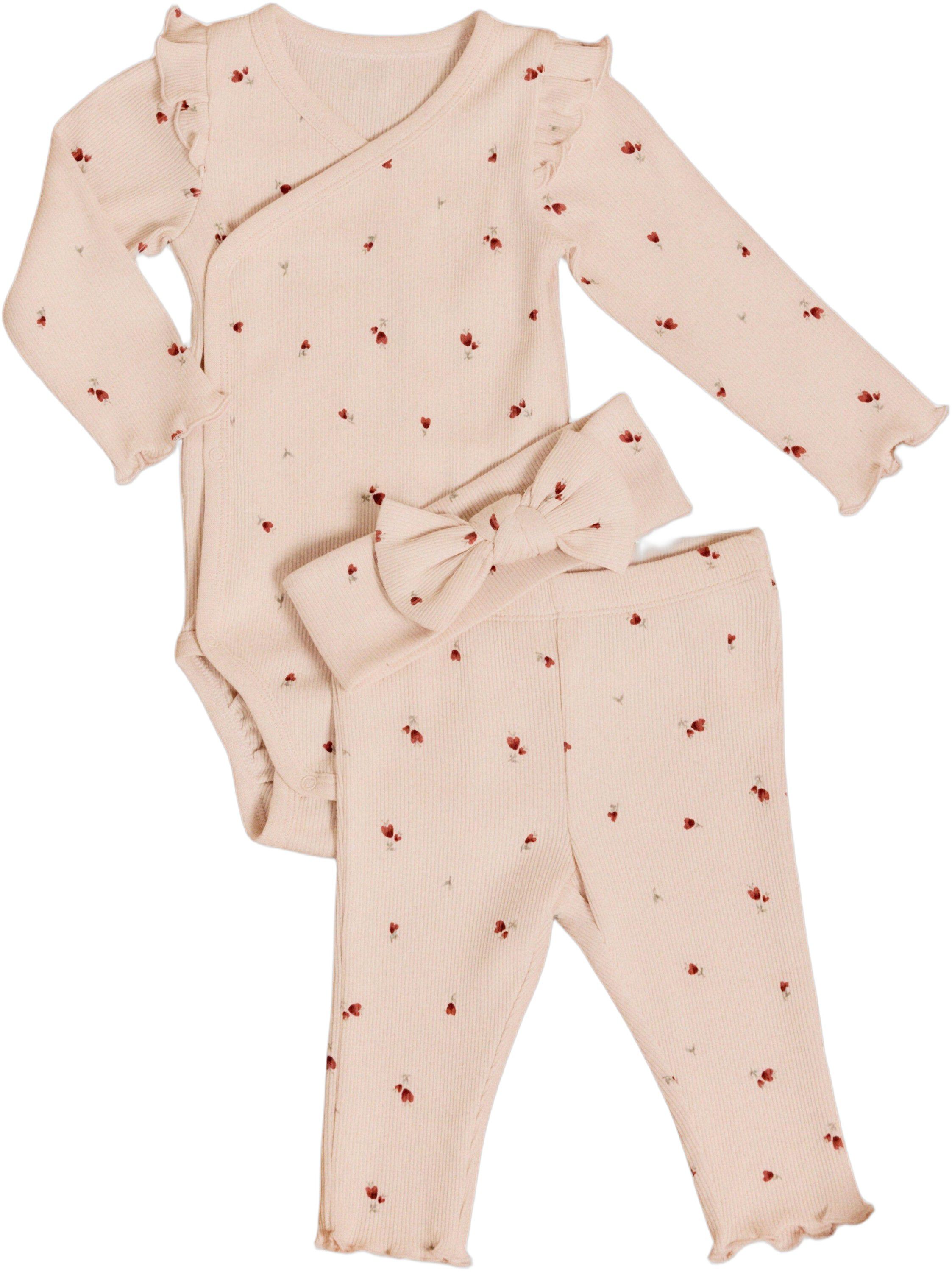 3-delat set i ribbad trik&aring; med omlo