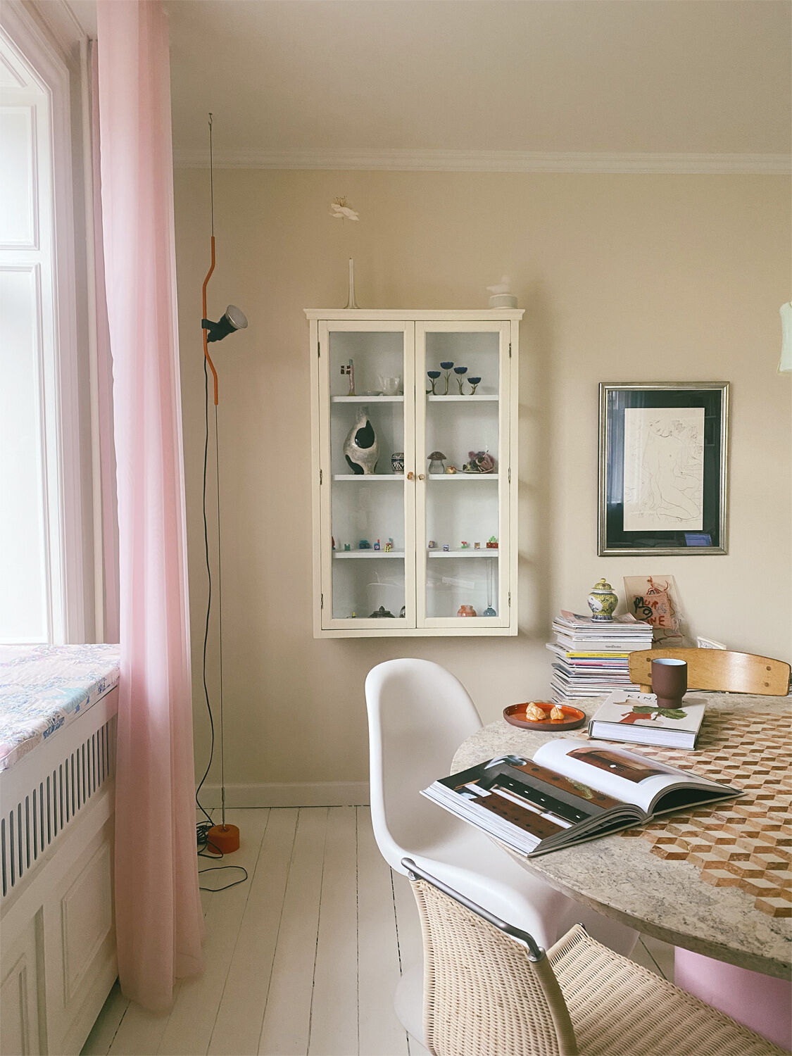 PLATE, LARGE, 2 PCS, CLAY TERRACOTTA, GLAZE RED, 25015TR