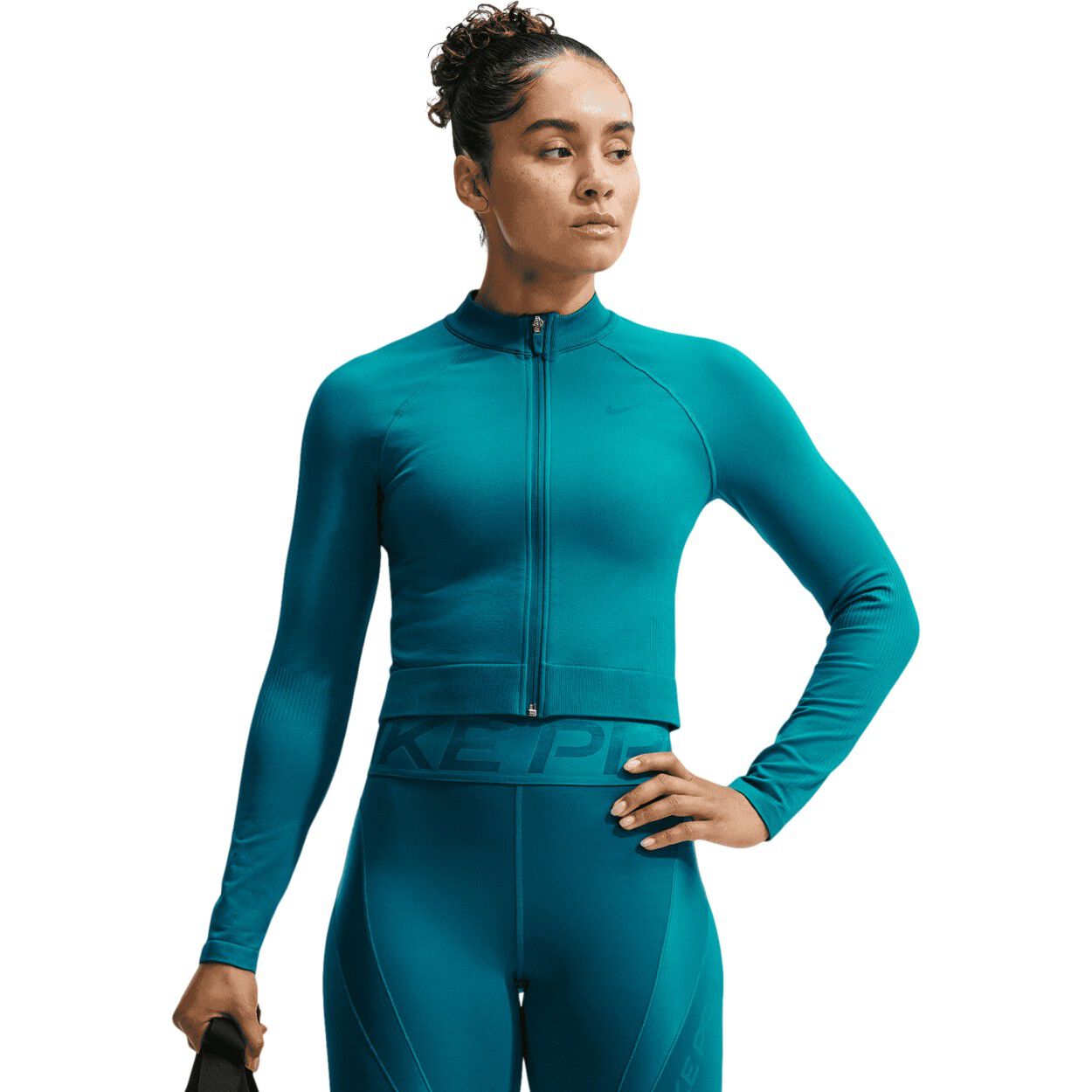 Pro Seamless Full Zip Tr&aelig;nings Tr&oslash;je