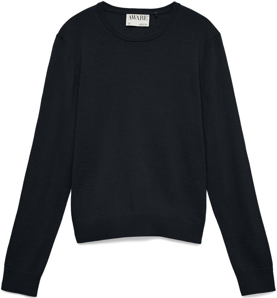 Awcara Ls O-Neck Wool Pullover Noos