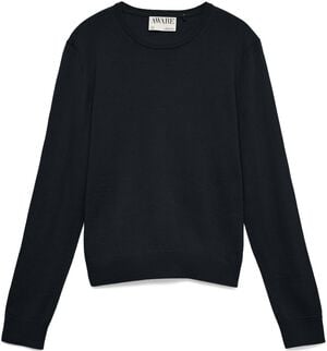 AWCARA LS O-NECK WOOL PULLOVER NOOS