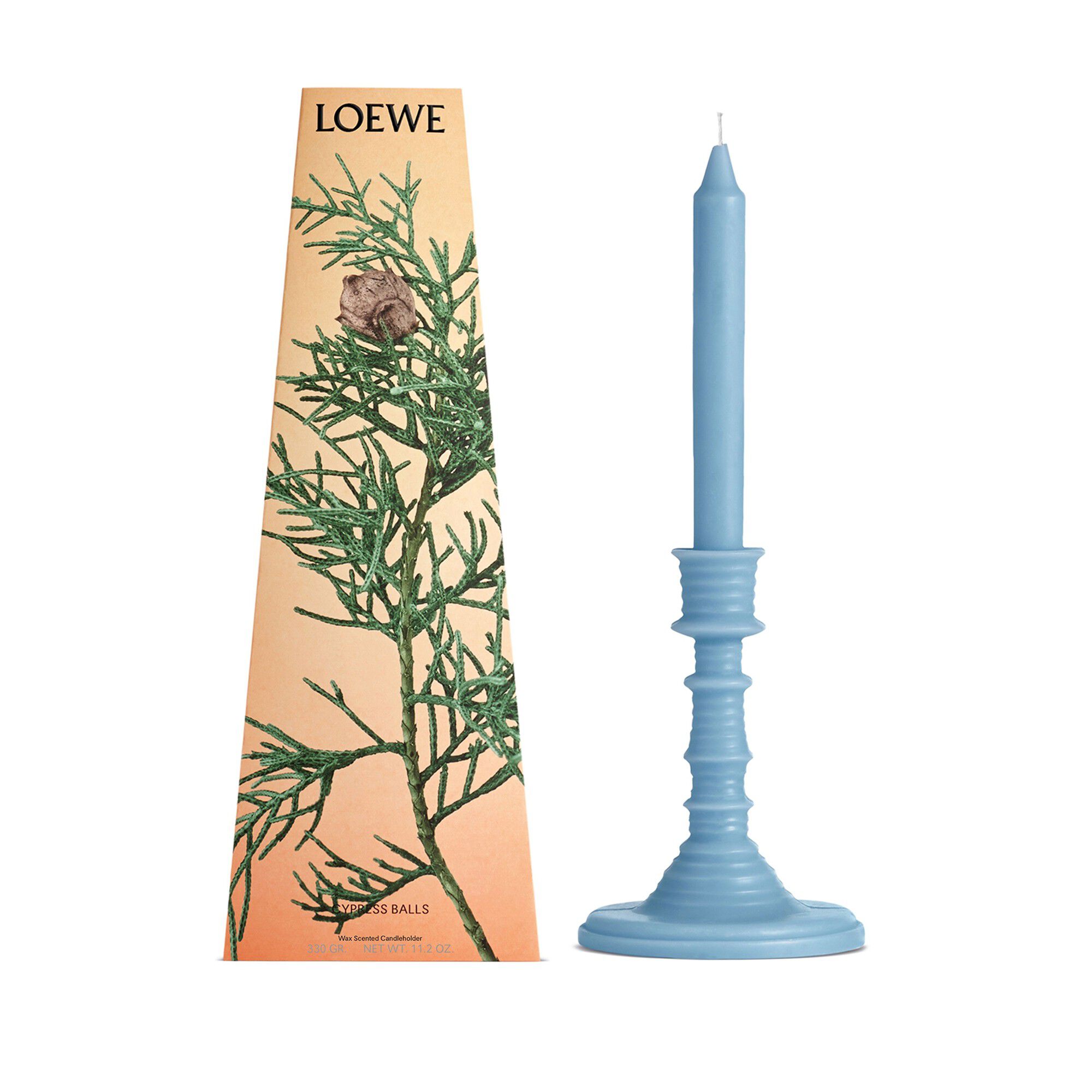 LOEWE Cypress Balls Scented Wax Candle holder