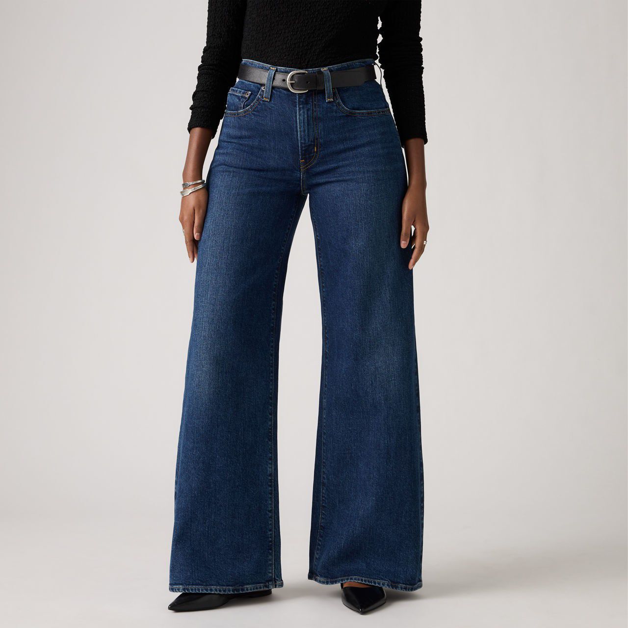 728 High Rise Wide Leg Jeans