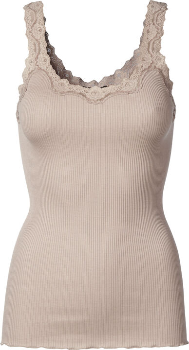 RWBabette Silk SL Deep Back Lace Top