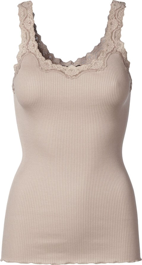 RWBabette Silk SL Deep Back Lace Top