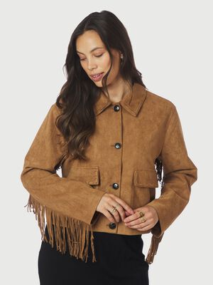 Lauron Faux Suede Jacket