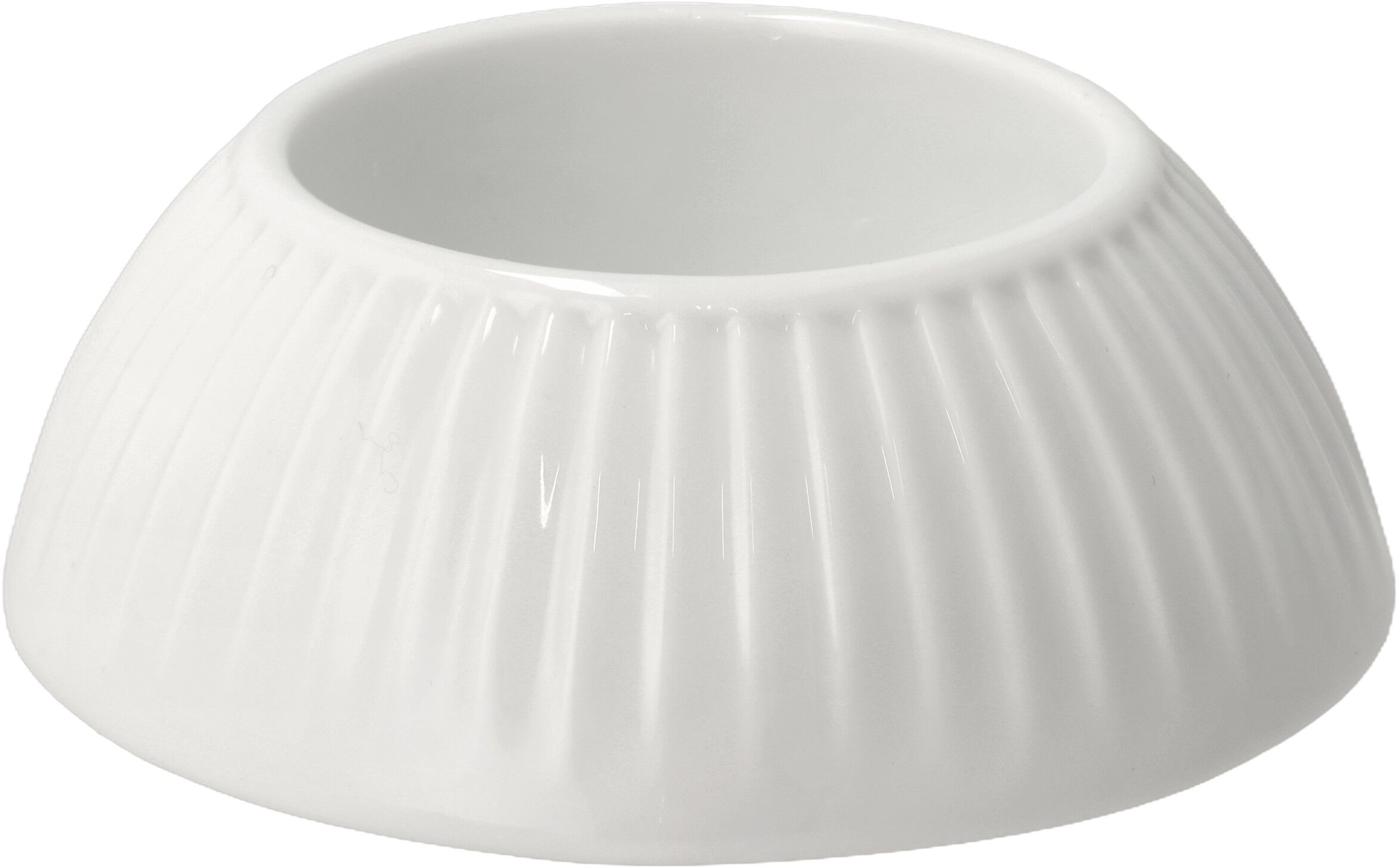 Kalenderstage Vinter 10 x 3,5 cm Hvid Porcel&aelig;n