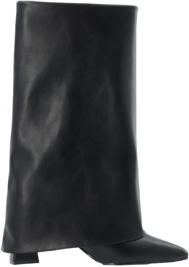 BIAMARALYN Fold Over Boot Faux Leather