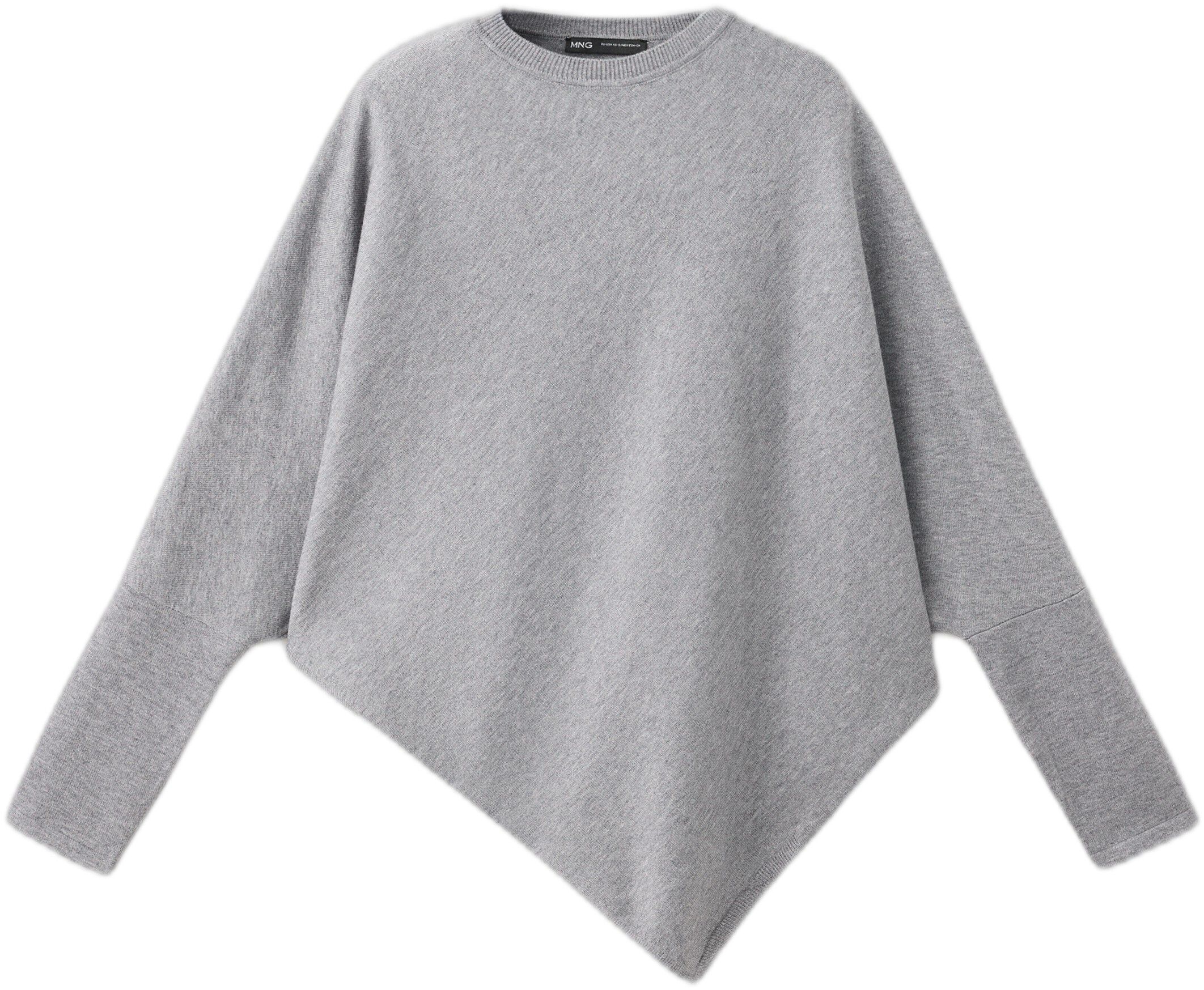 Asymmetric hem sweater
