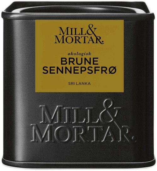 Brune sennepsfr&oslash;