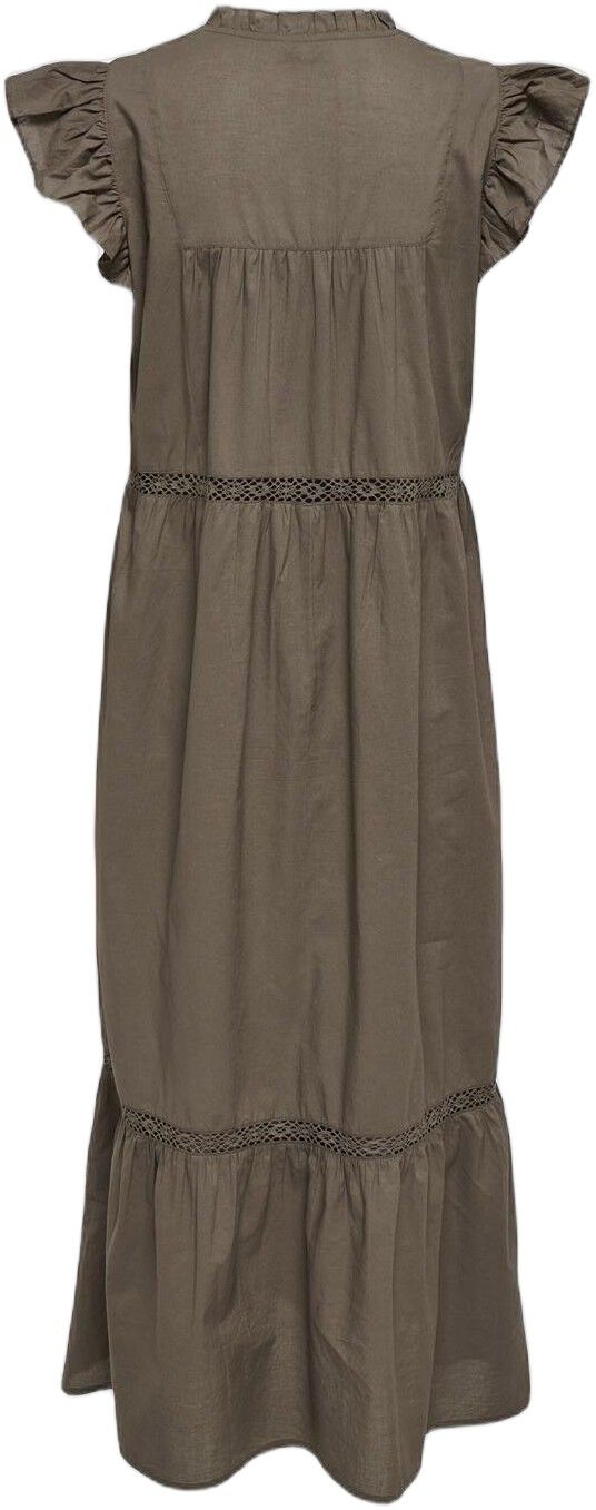 ONLSUNNY CAPSL FRILL DRESS WVN NOOS