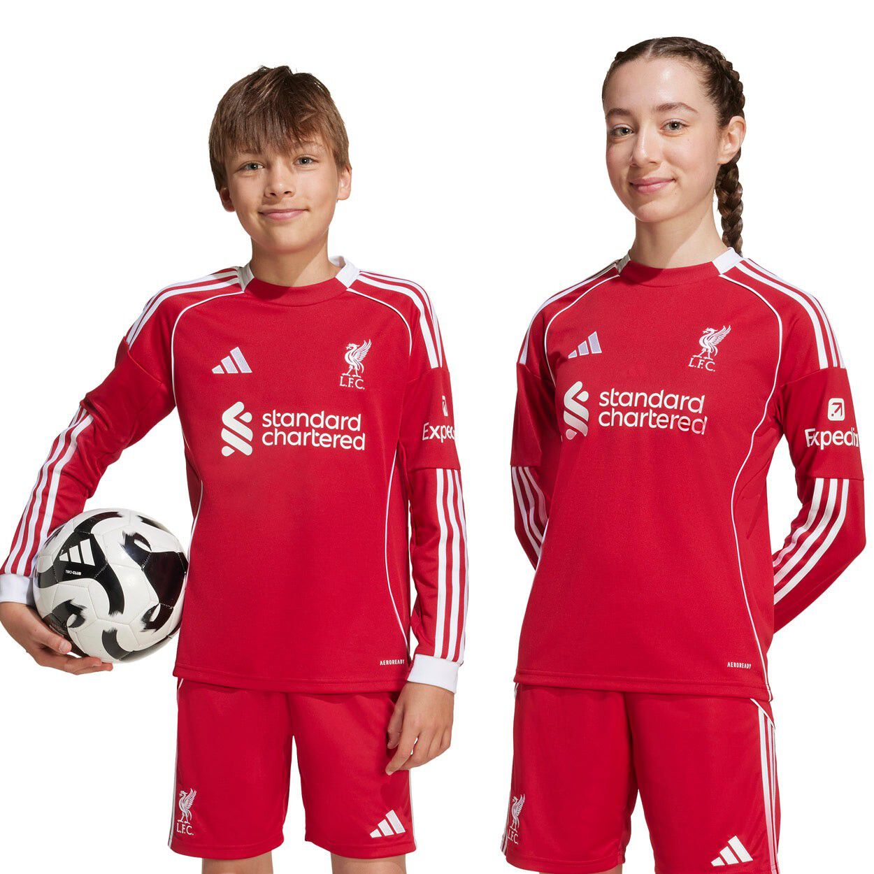 Liverpool 25/26 Lang&aelig;rmet Hjemmebanetr&oslash;je