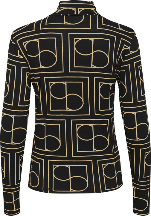 SLHanadi Printed Rollneck LS
