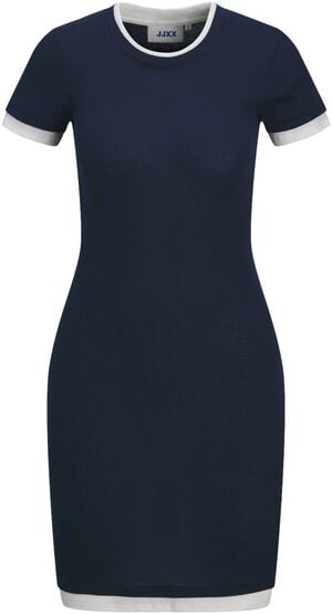 JXHENNA STR SS CONTRAST DRESS JRS