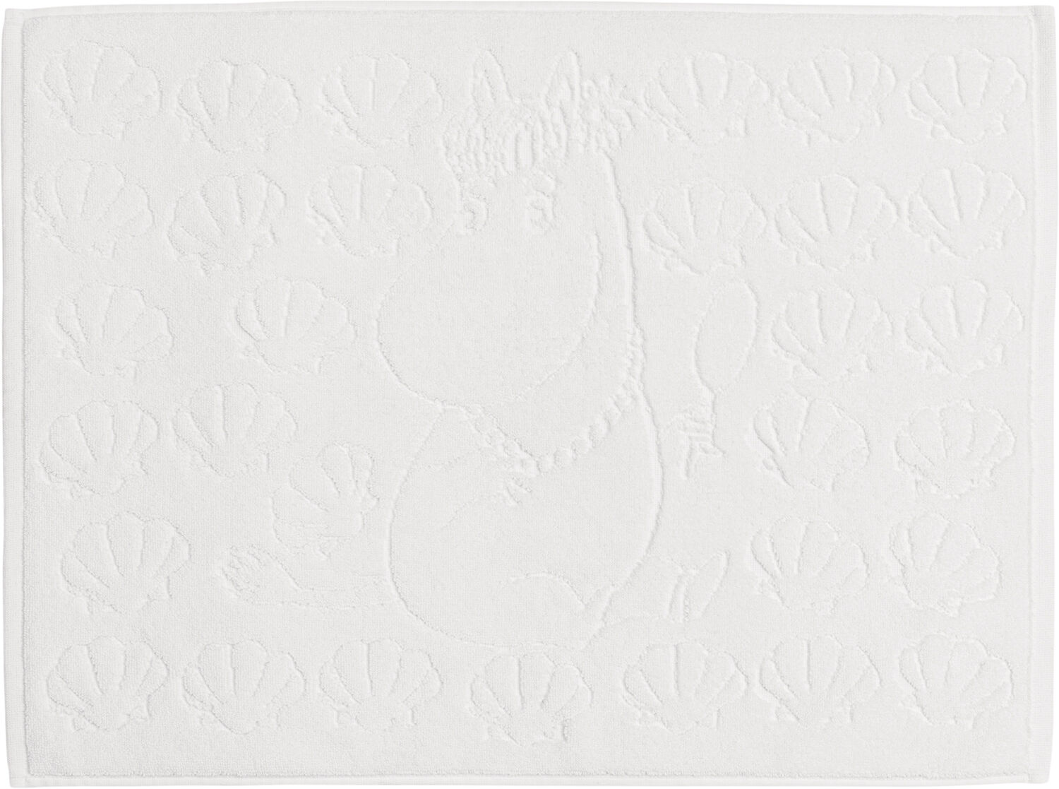 Moomin Arabia badem&aring;tte 50x70 Seashells hvid