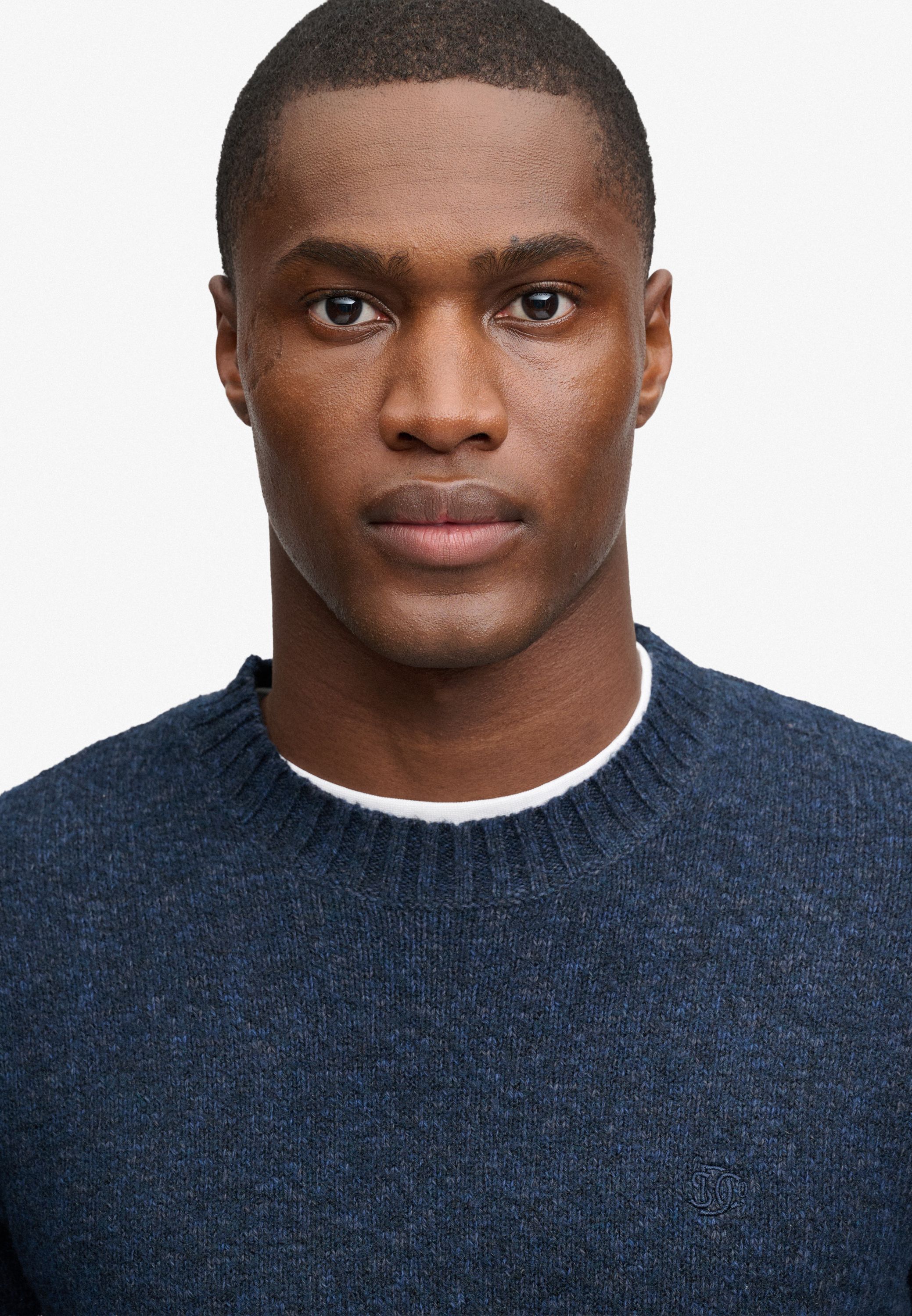 BRUSHED KNITTED JUMPER