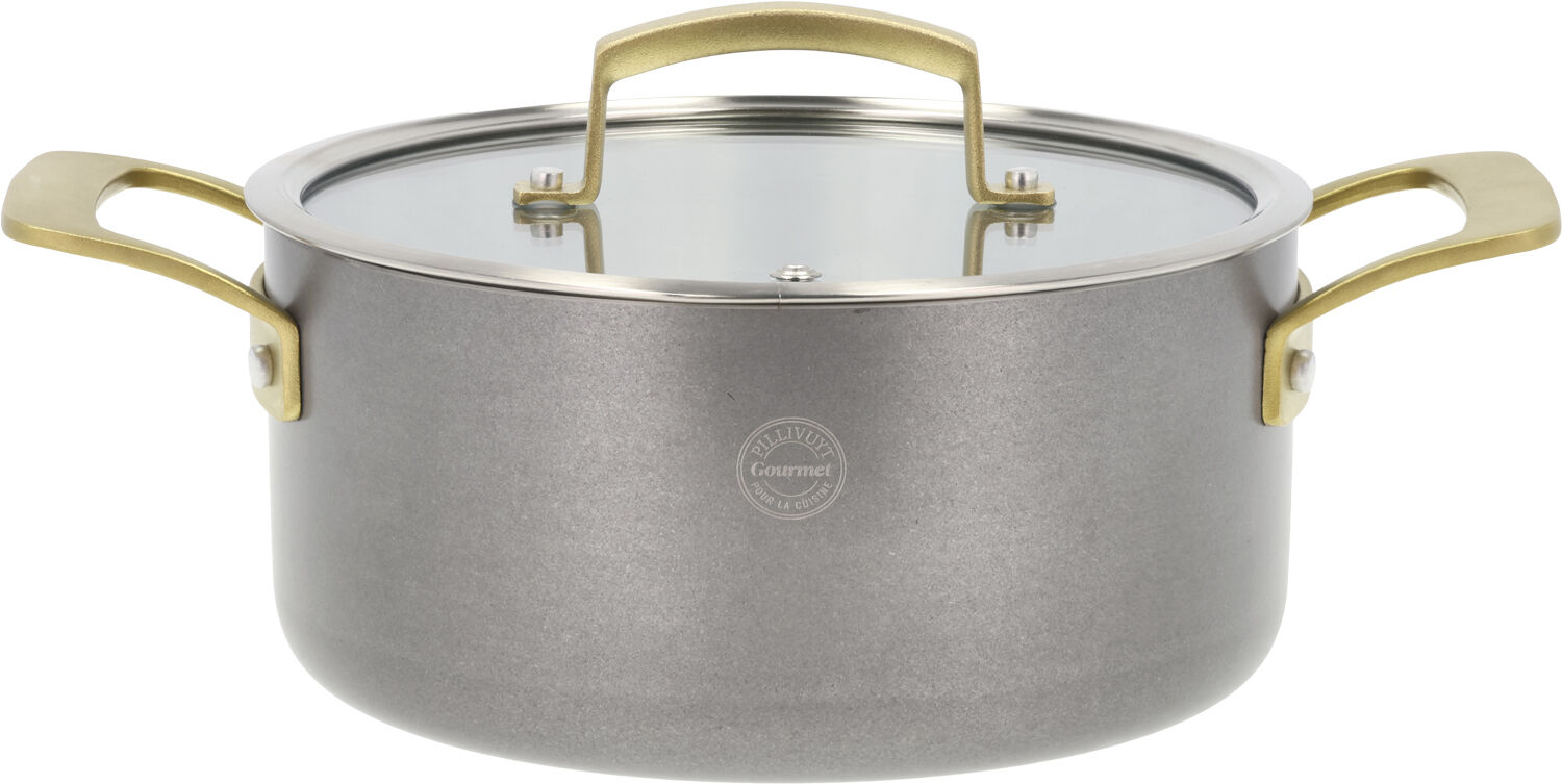 Gryde med l&aring;g Durance 2,9 liter 20 cm Rustfrit st&aring;l