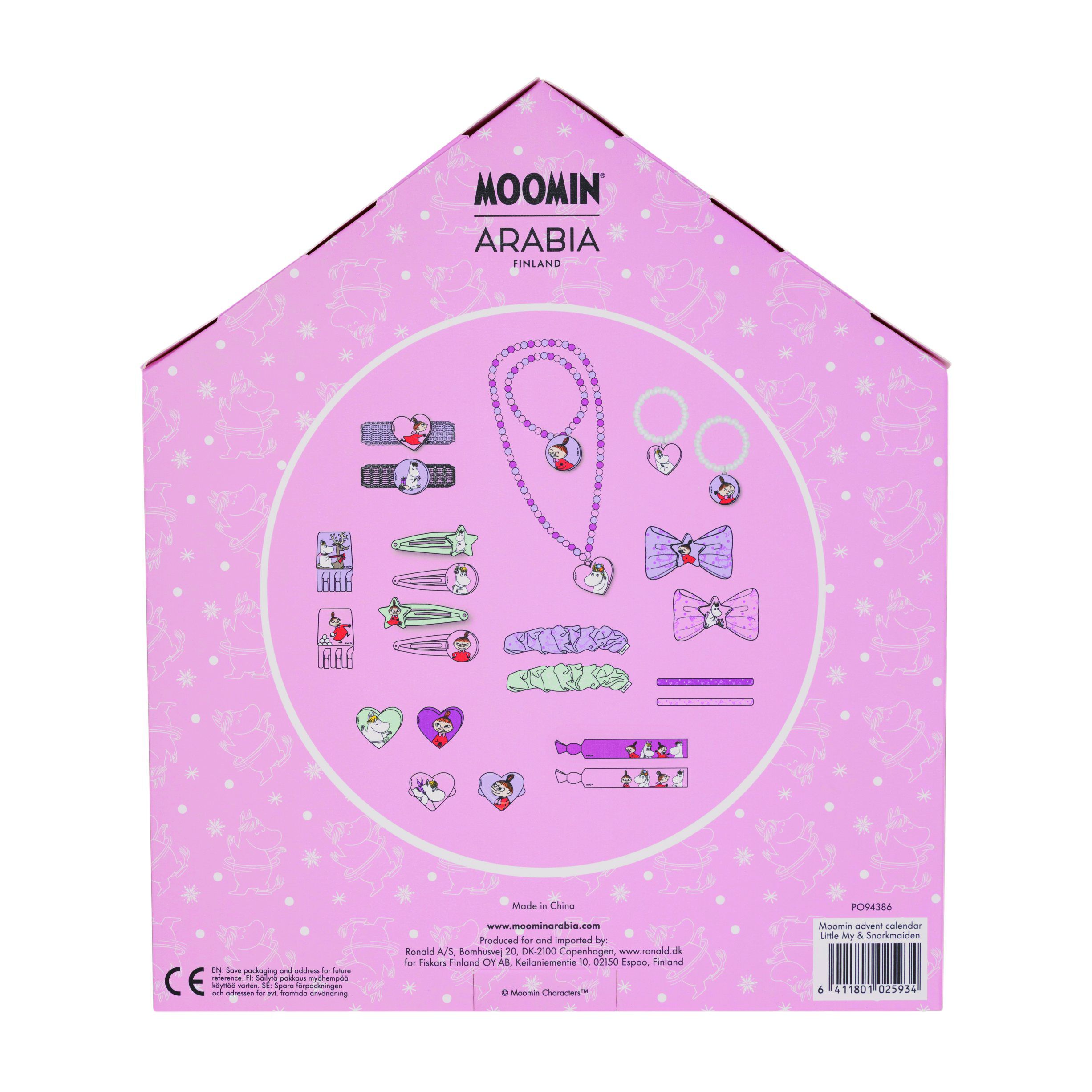Moomin Arabia adventskalender Lille My & Snorkfr&oslash;ken