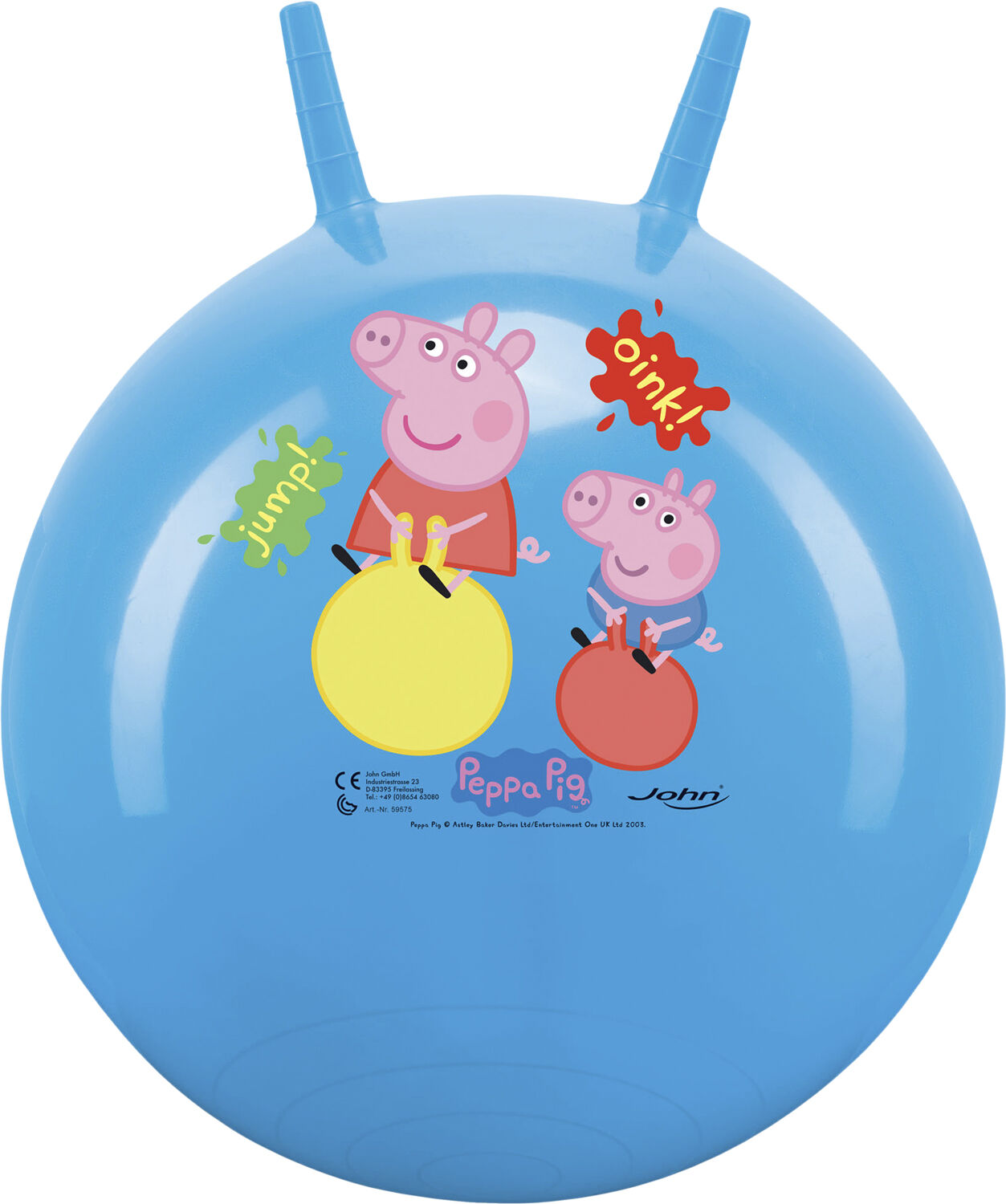 PEPPA PIG 50cm HOPPEBOLD