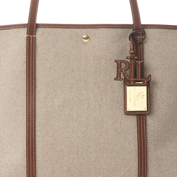 Canvas & Leather Large Emerie Tote