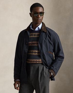 COTTON NYLON PW-WVN-JACKET