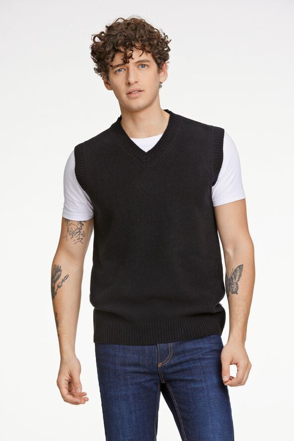 Lambswool v-neck slipover