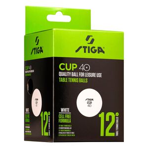 Cup ABS Bordtennisbolde 12 styk