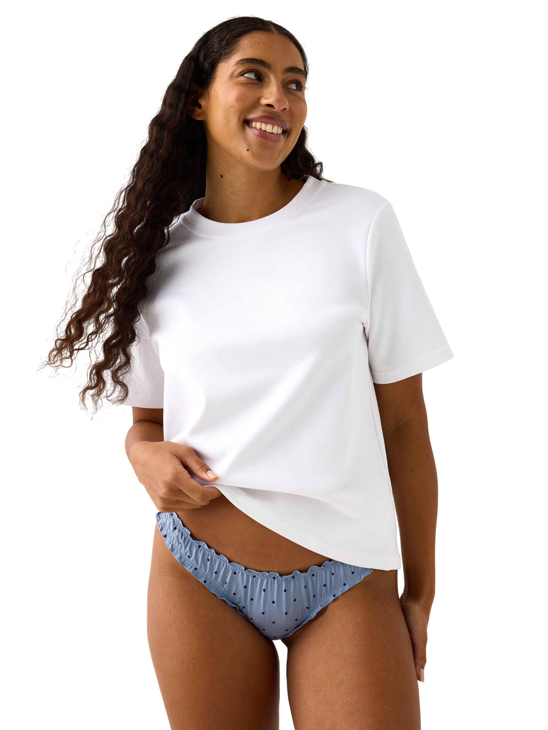 Brief thong low scrunchie micr