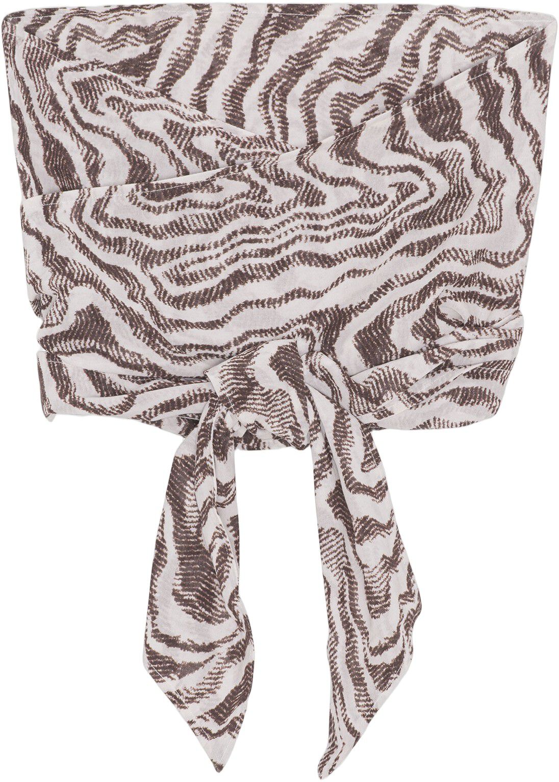 Light Cotton Wrap Top