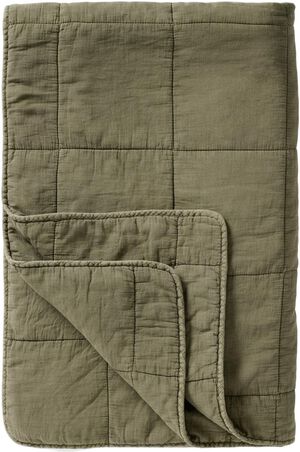 Vintage quilt eucalyptus green