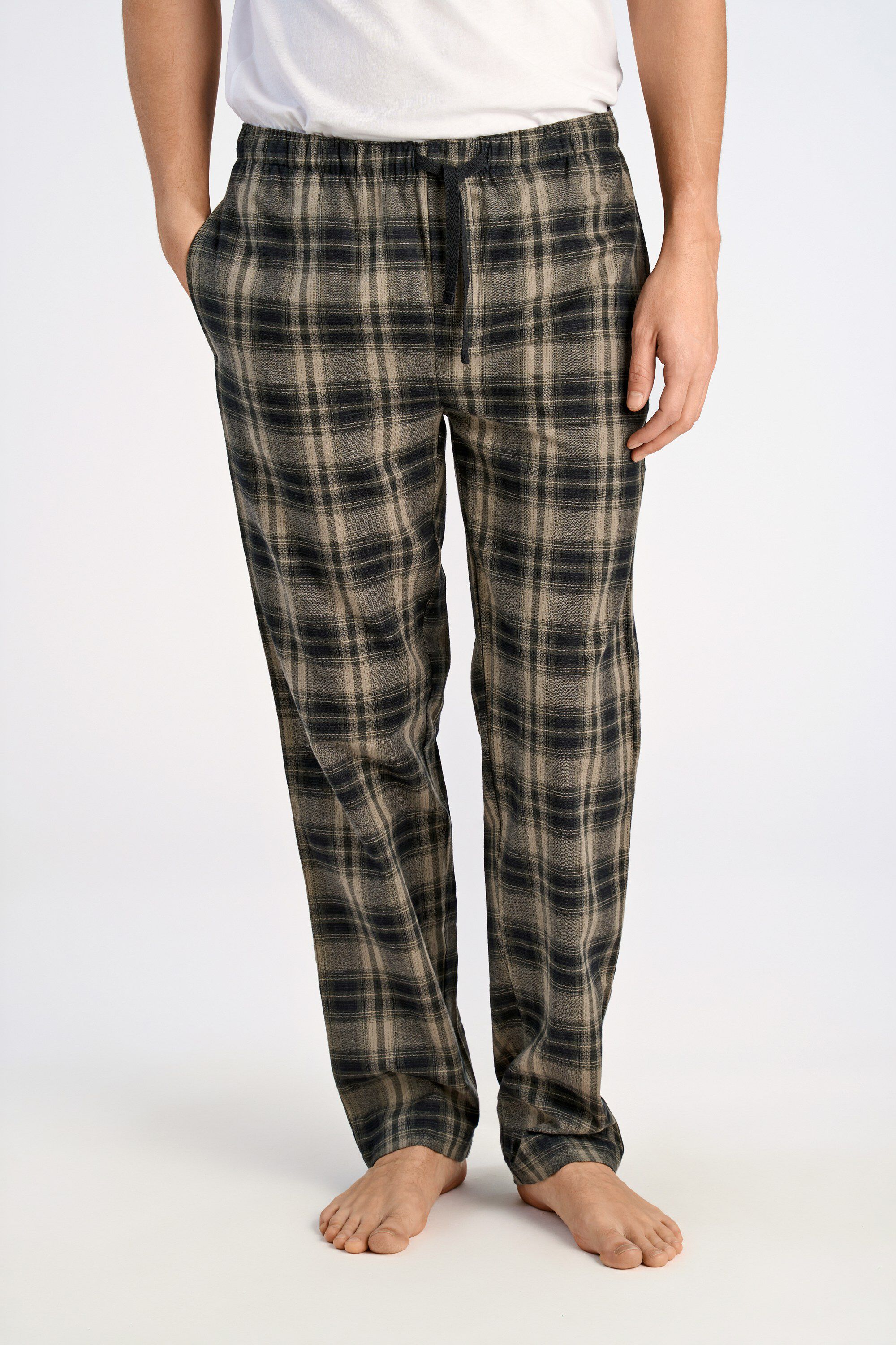Herringbone checked pyjama