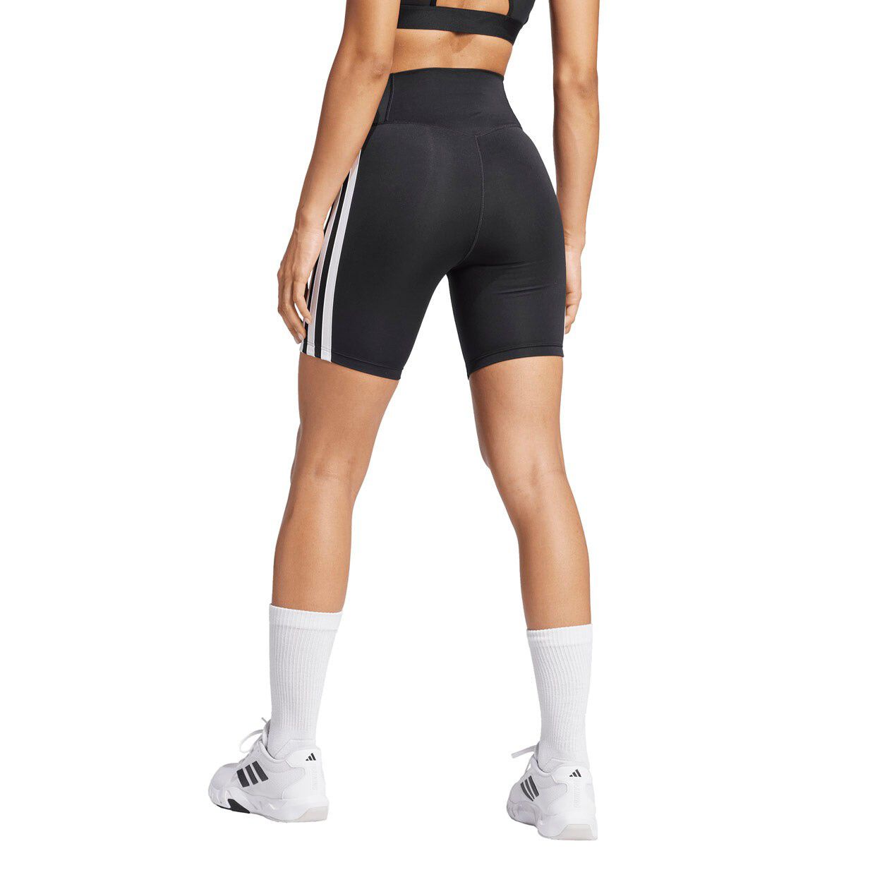 Optime Essentials 3-Stripes Korte Tights