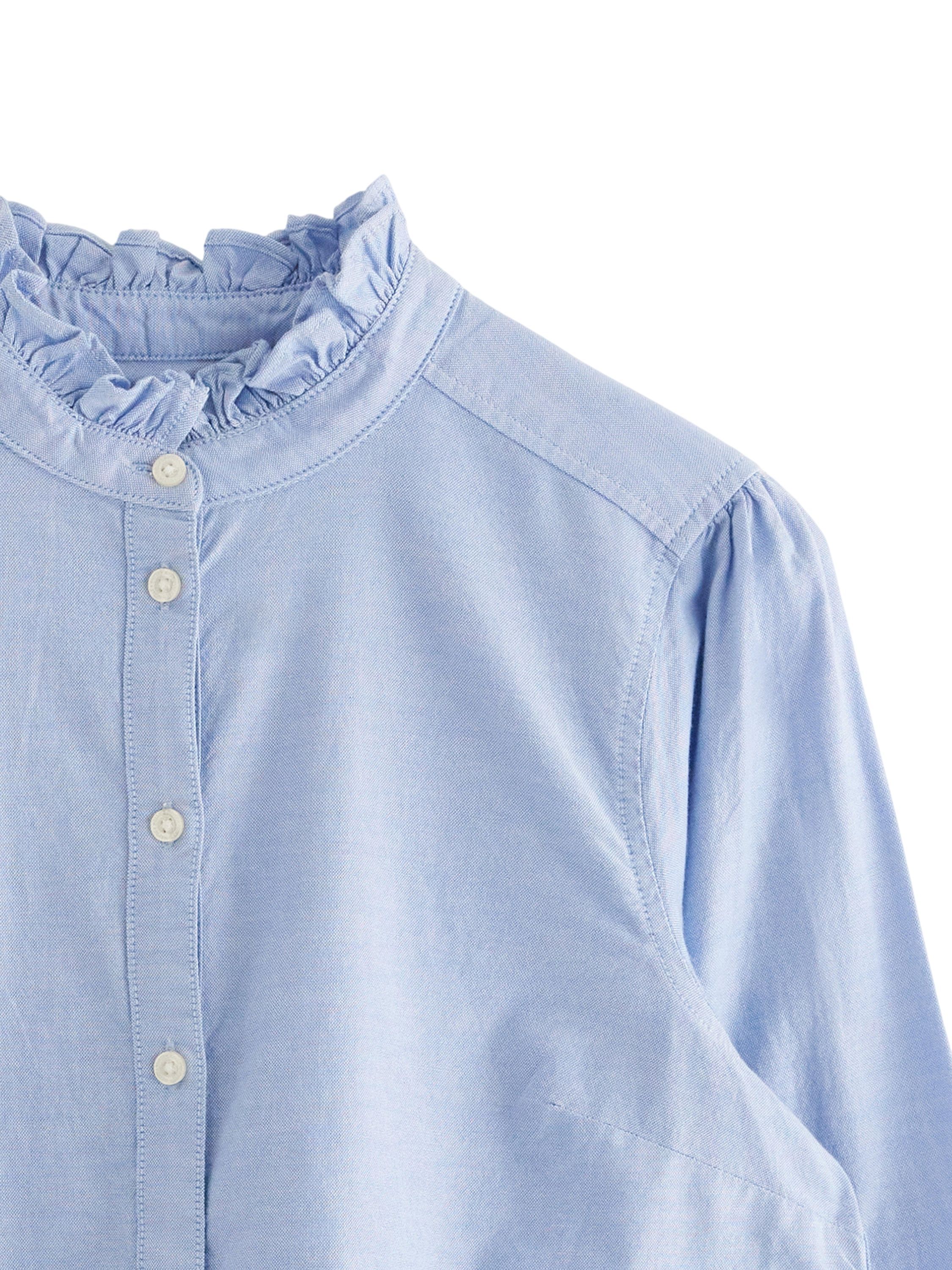 Stils&auml;ker skjorta med h&ouml;g halsrin