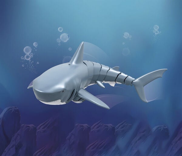 R/C SVØMMENDE HAJ 2 4G