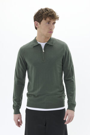 MAPolo Knit LS