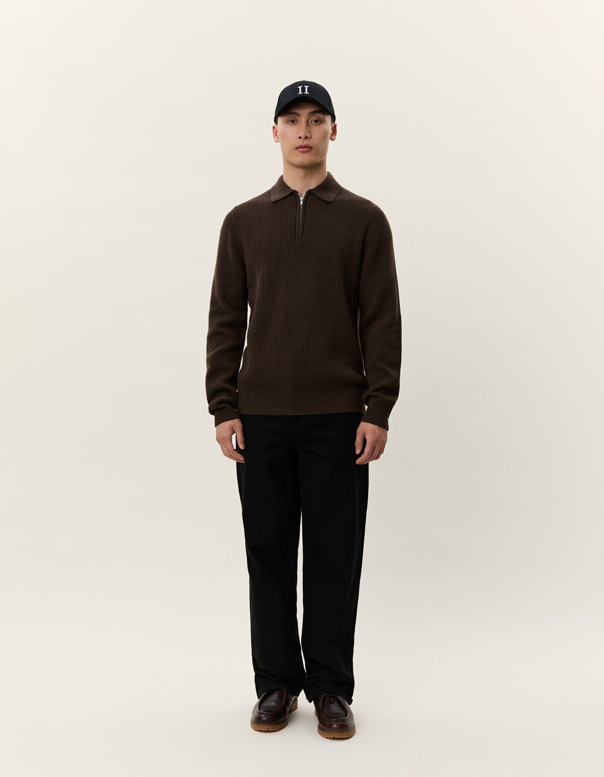 Elinor Zipper Polo Knit