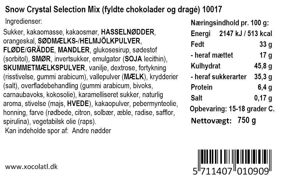 SNOW CRYSTAL SELECTION MIX