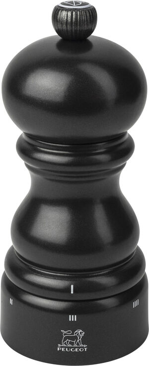 Saltkværn Paris uS 12 cm Sort Satin Bøg