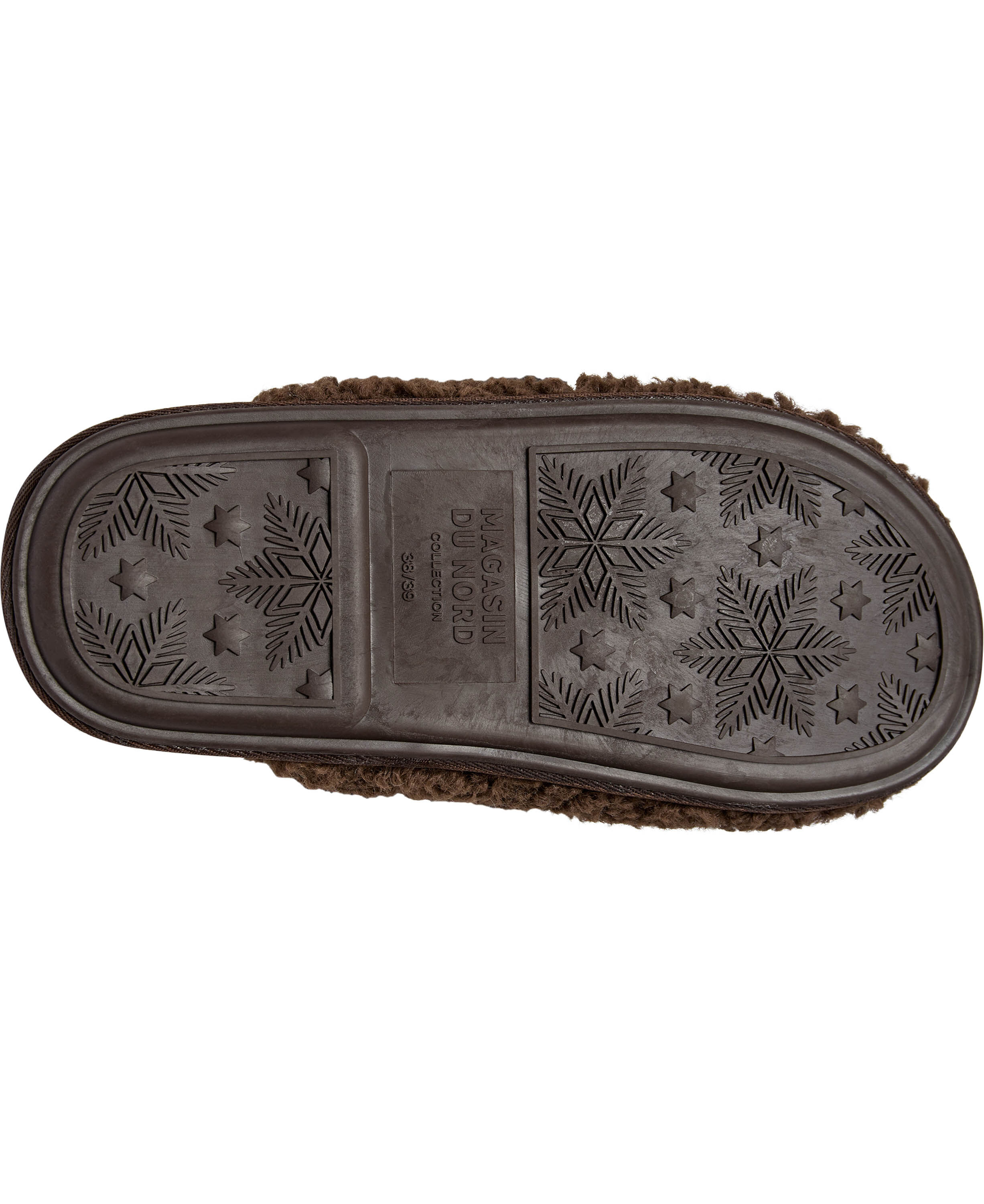 Slipper in Curly upper - Beige