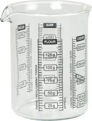 Målekande Classic 0,25 liter Glas
