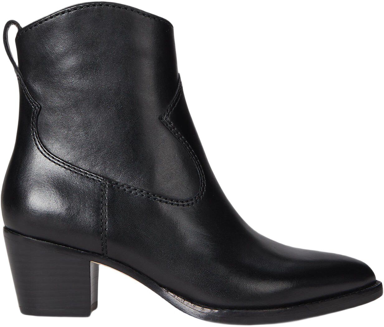 Harpher Burnished Leather Bootie