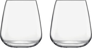Talismano vandglas 2 stk. klar 45 cl Ø9,1cm H9,9cm