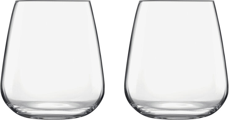 Talismano vandglas 2 stk. klar 45 cl Ø9,1cm H9,9cm