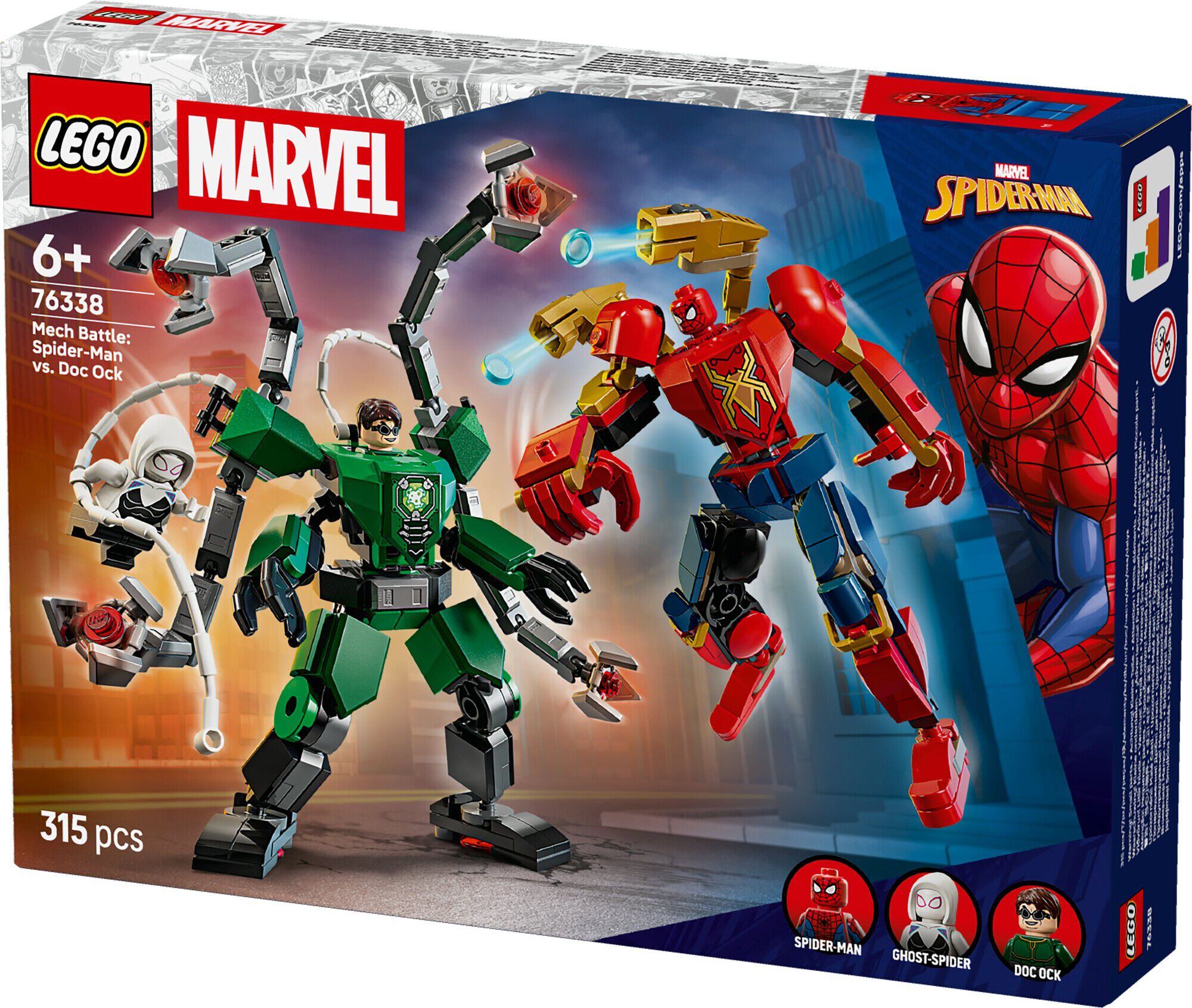 Mech-kamp - Spider-Man mod Doc Ock 76338