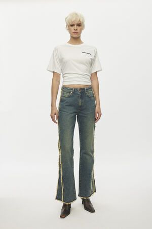 River Split Jeans 0106