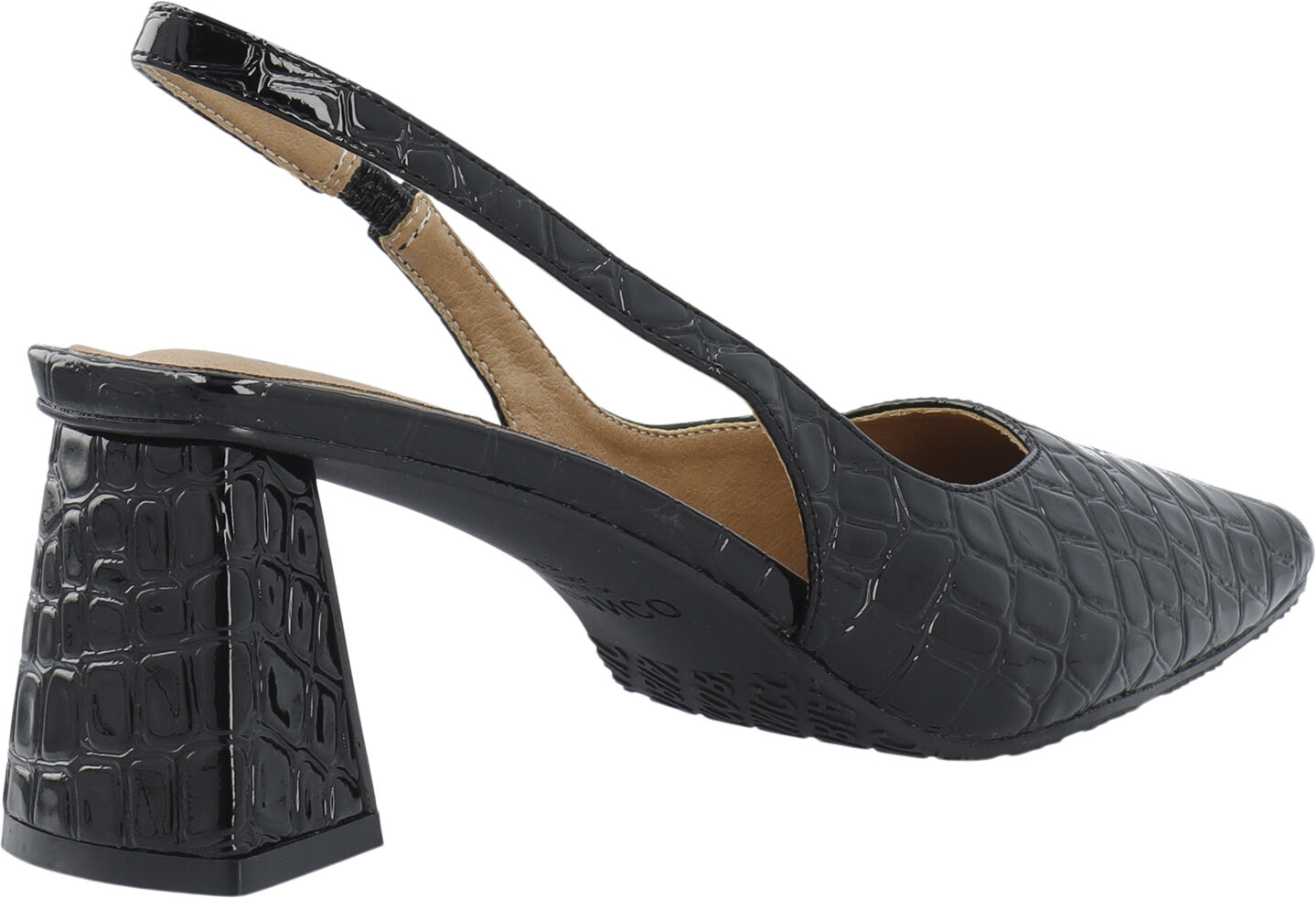 BIAMARALYN Slingback Croco Patent