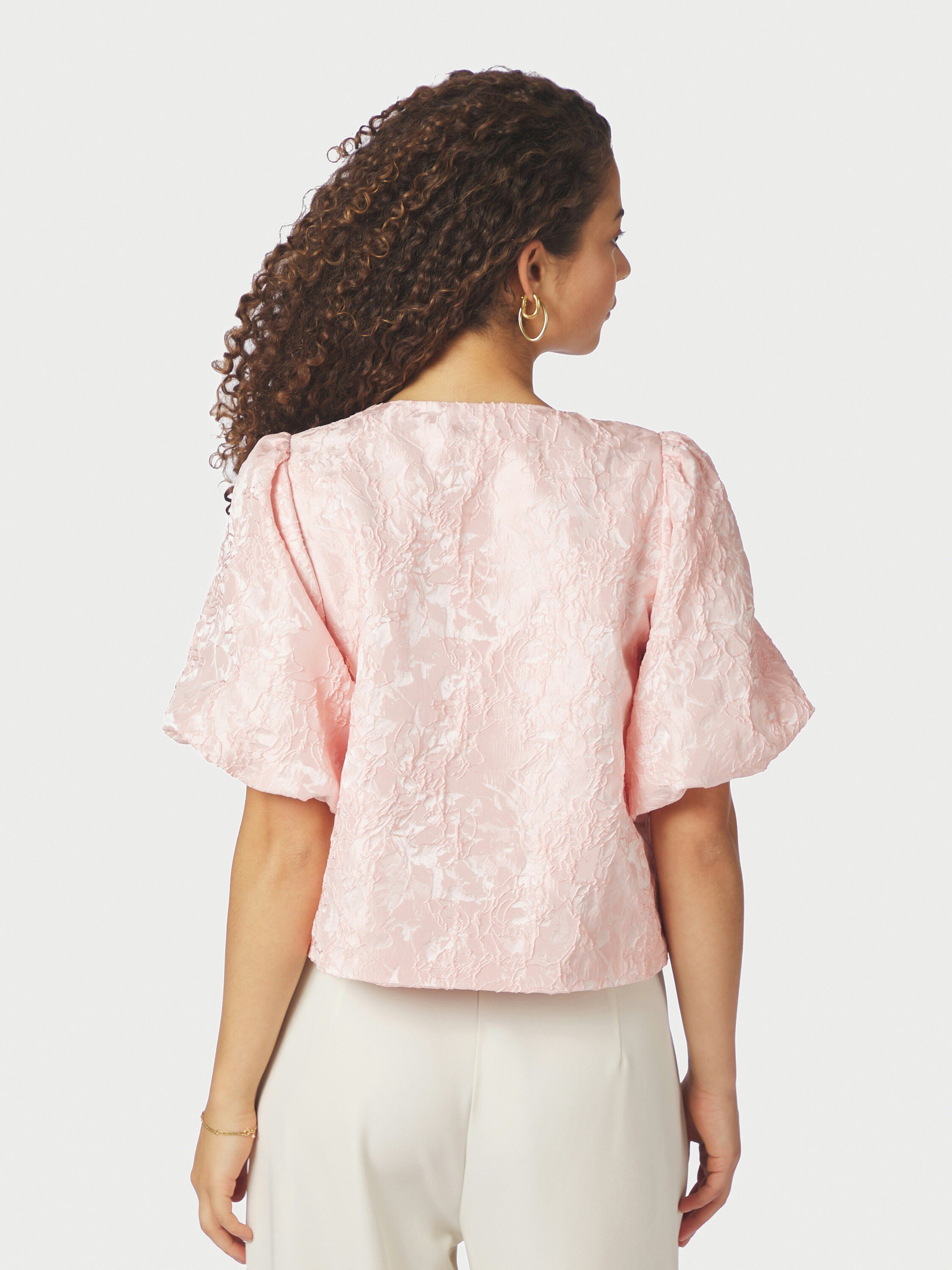 Aisa Soft Brocade Blouse
